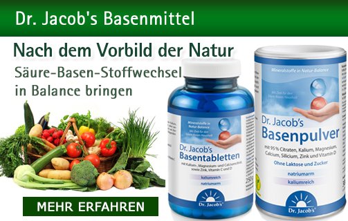 Dr. Jacob's Basenpulver & mehr