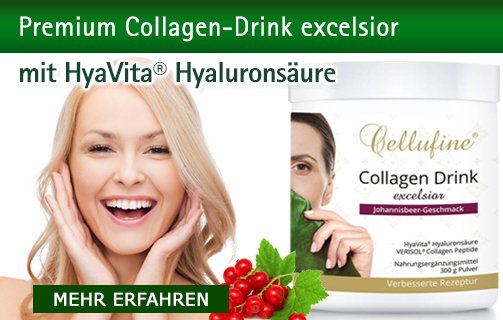 Collagen-Drink excelsior mit Hyaluronsure von Cellufine