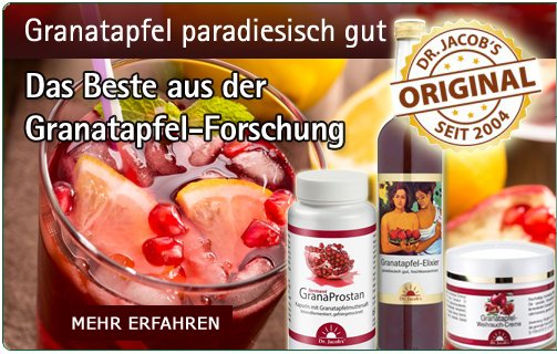 Dr. Jacobs Granatapfel Produkte