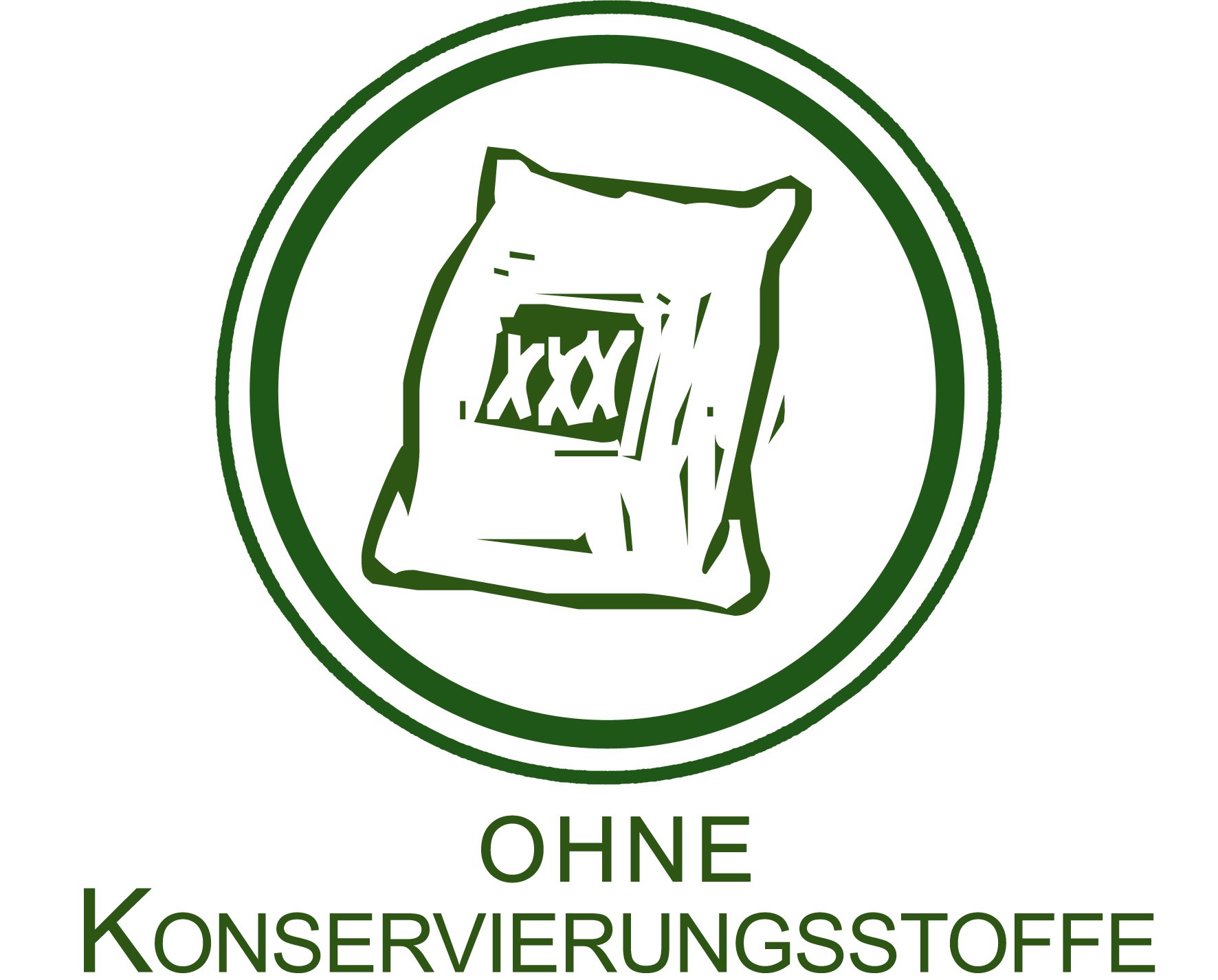 Ohne Konservierungsstoffe