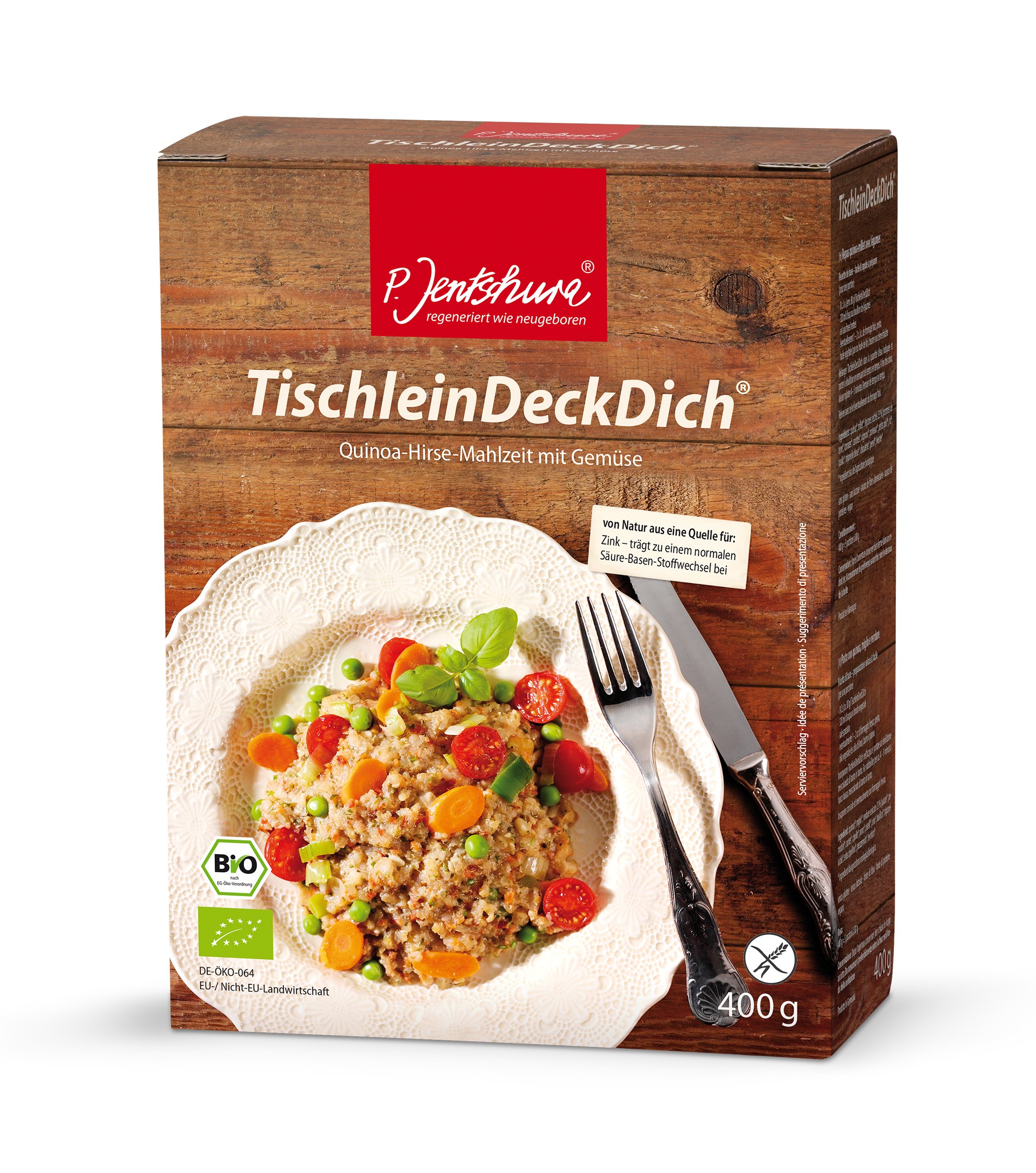 TischleinDeckDich® Bio 400g von P. Jentschura