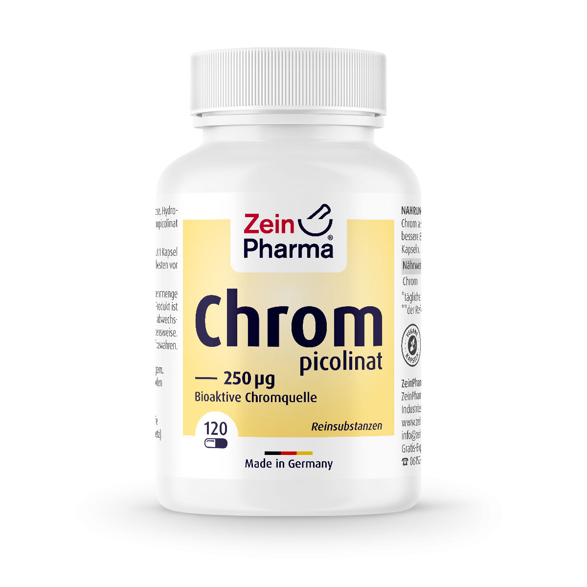 Chrompicolinat 250 g - 120 Kapseln