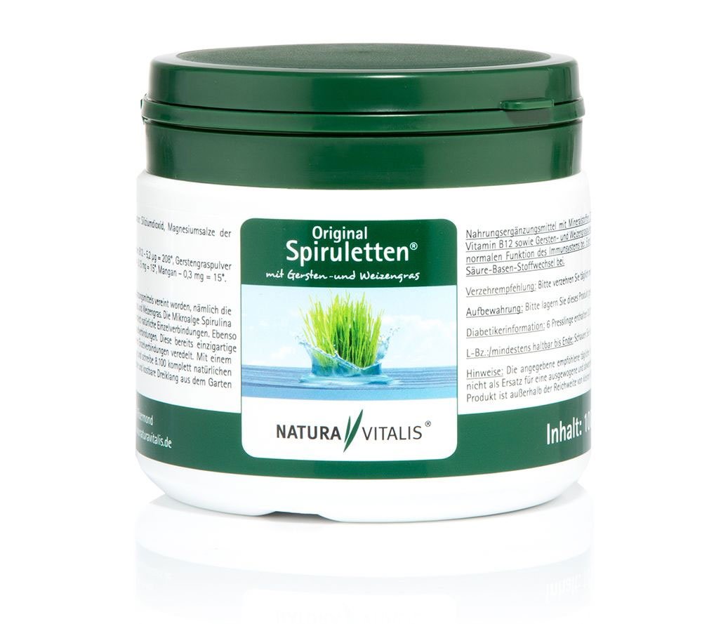 Spirulina plus Gerstengras & Weizengras - 1000 Presslinge