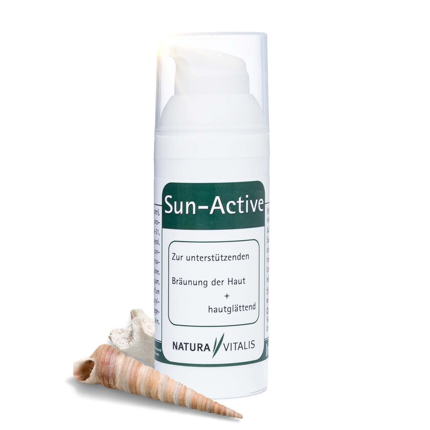 Sun-Active Creme zur Brunung mit 50 ml