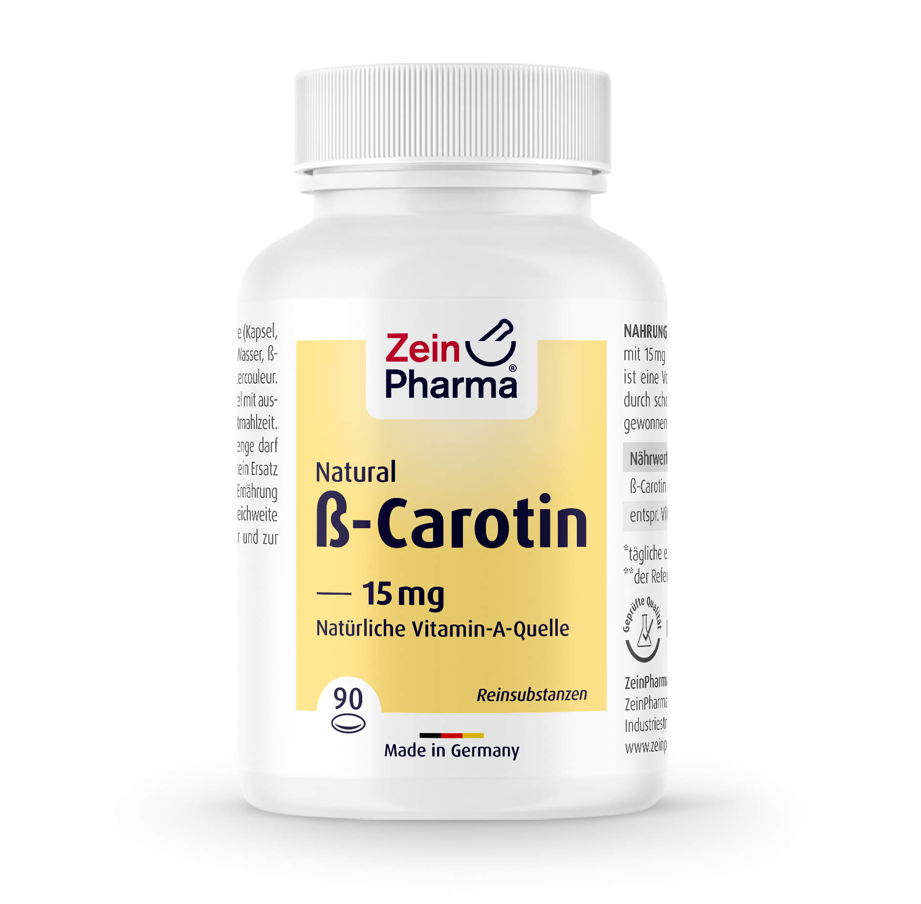 Beta Carotin Natural 15 mg - 90 Kapseln