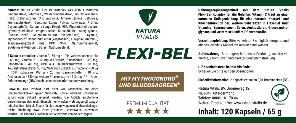 Flexi-Bel neue Rezeptur - 240 Kapseln