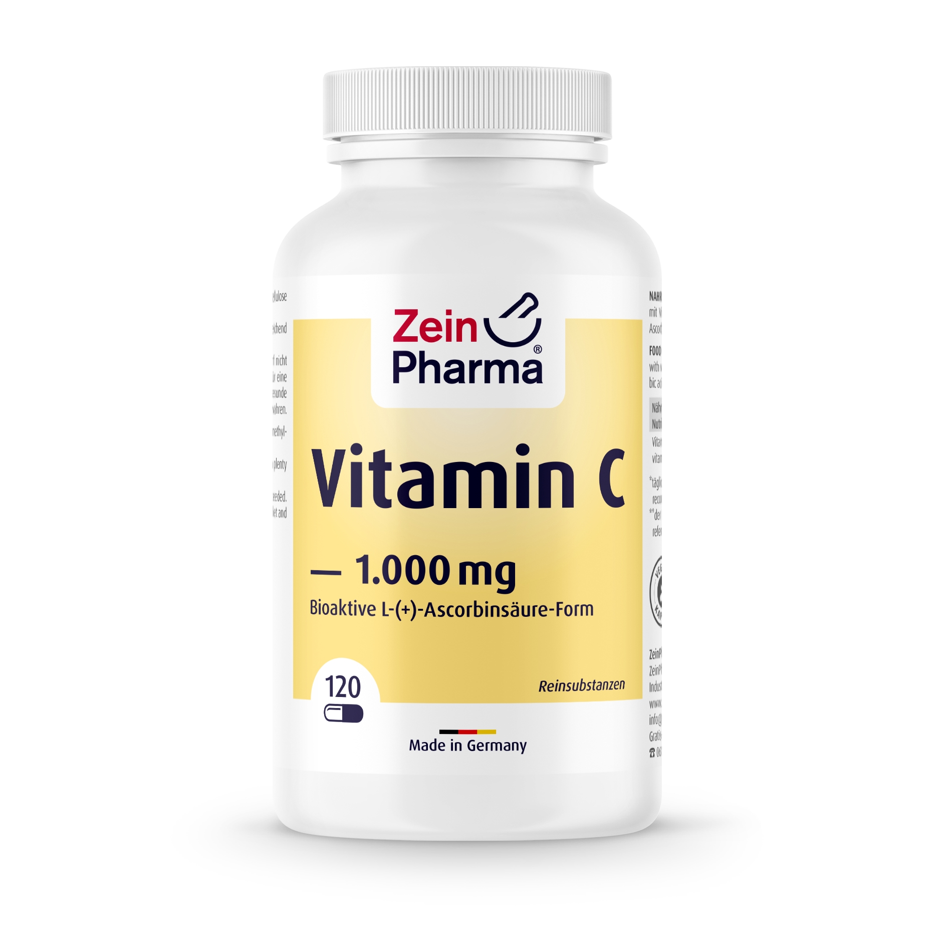 Vitamin C Kapseln 1000mg - hochdosiert