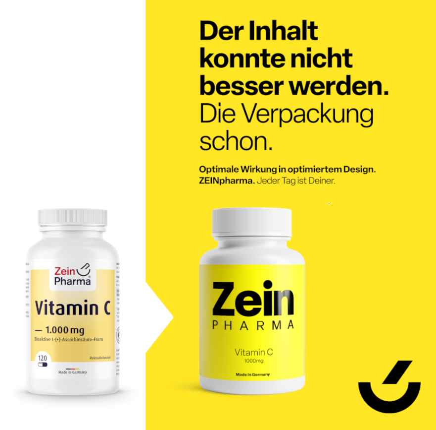 Vitamin C Kapseln 1000mg - hochdosiert