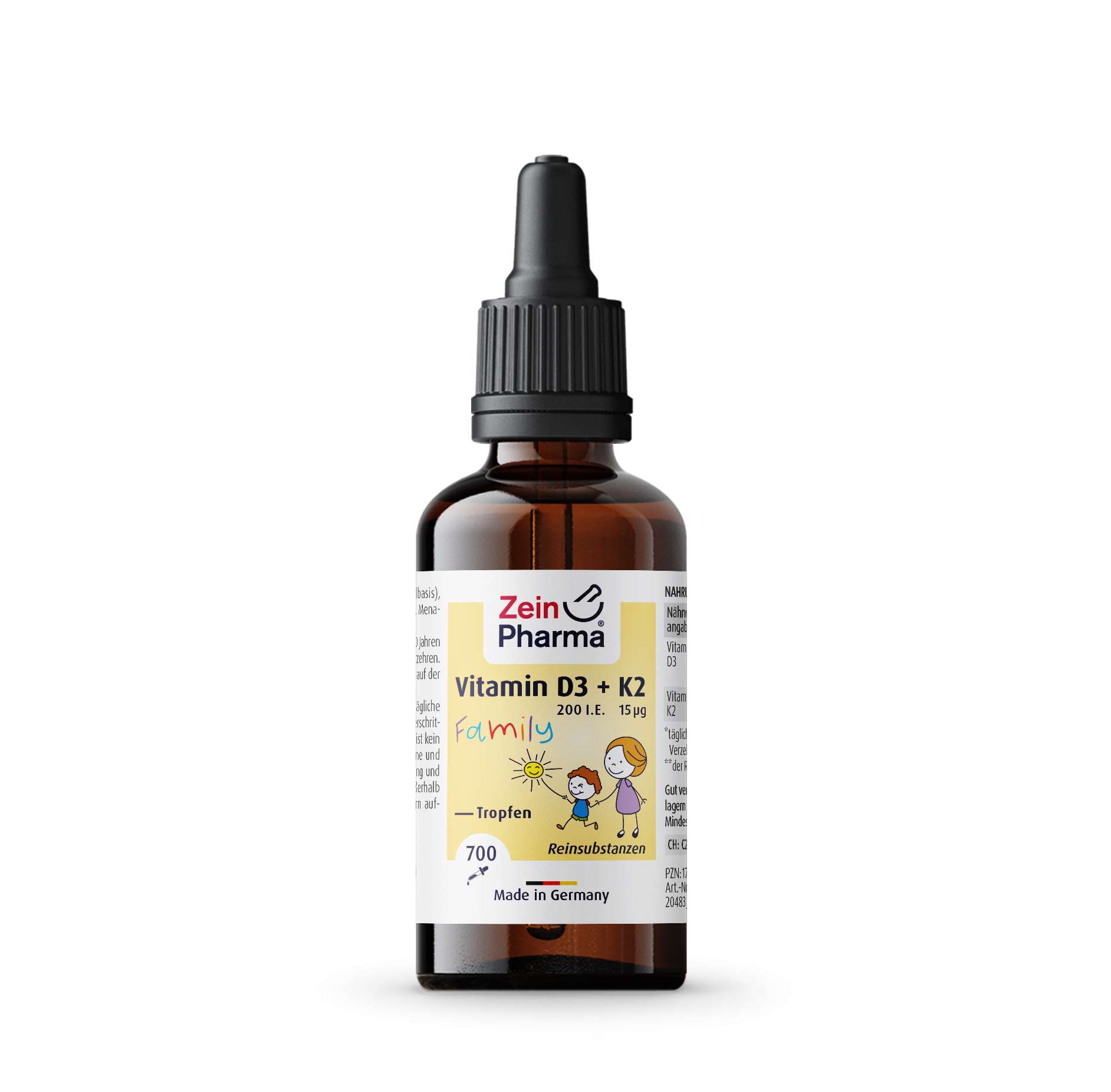 Vitamin D3 + K2 Family Tropfen - 20ml