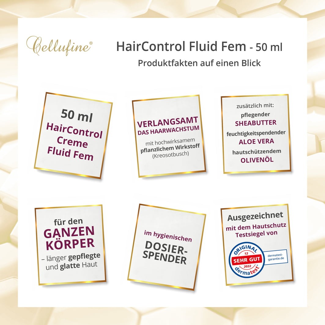 Cellufine HairControl Fluid Fem - 50 ml