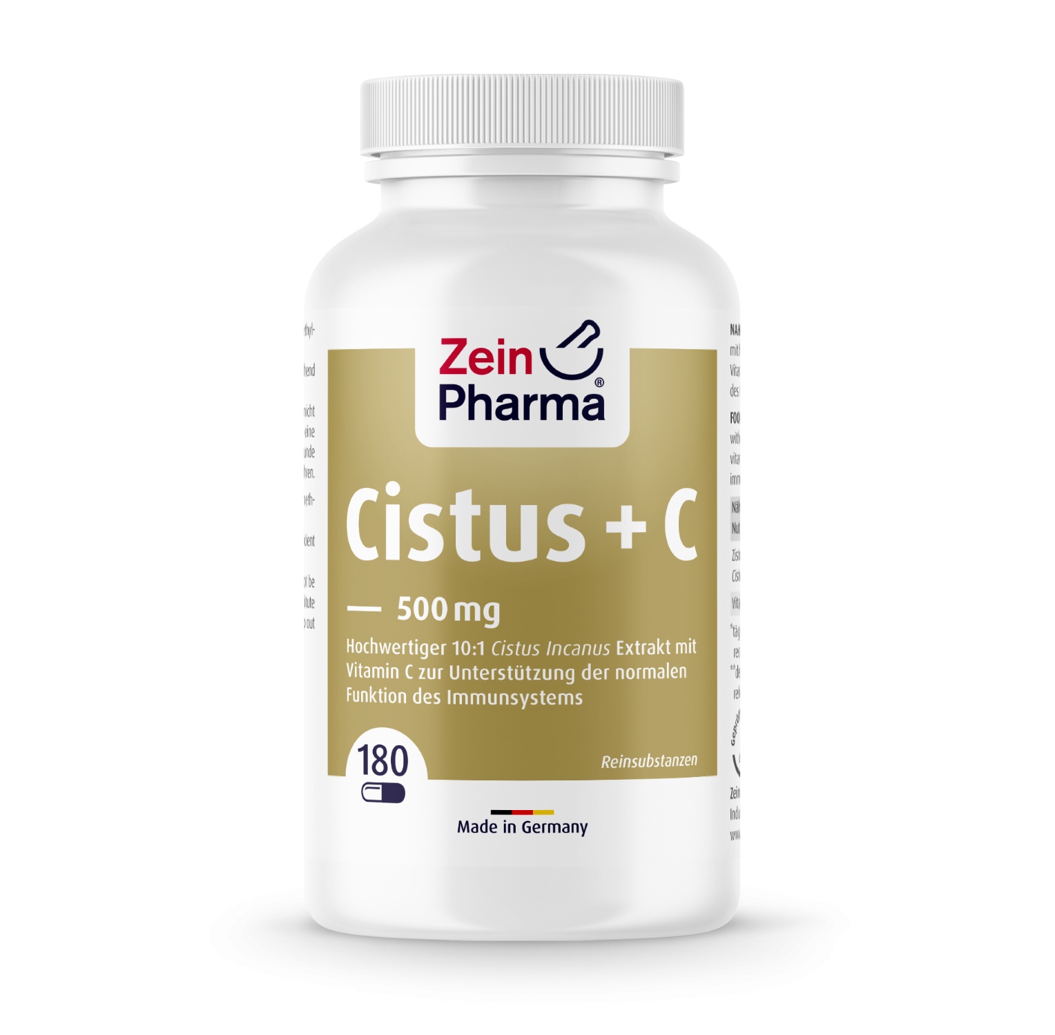 Cistus + C 500mg - 180 Kapseln