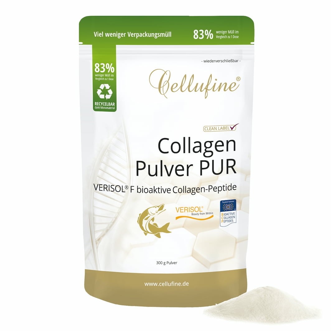 Cellufine Collagen-Pulver PUR mit VERISOL F (Fisch) - 300g Doypack