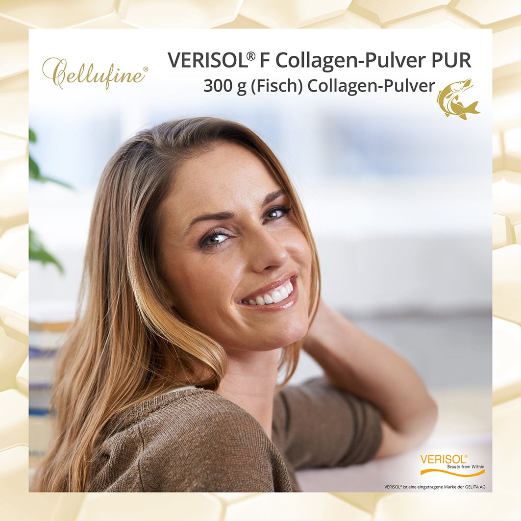 Cellufine Collagen-Pulver PUR mit VERISOL F (Fisch) - 300g Doypack