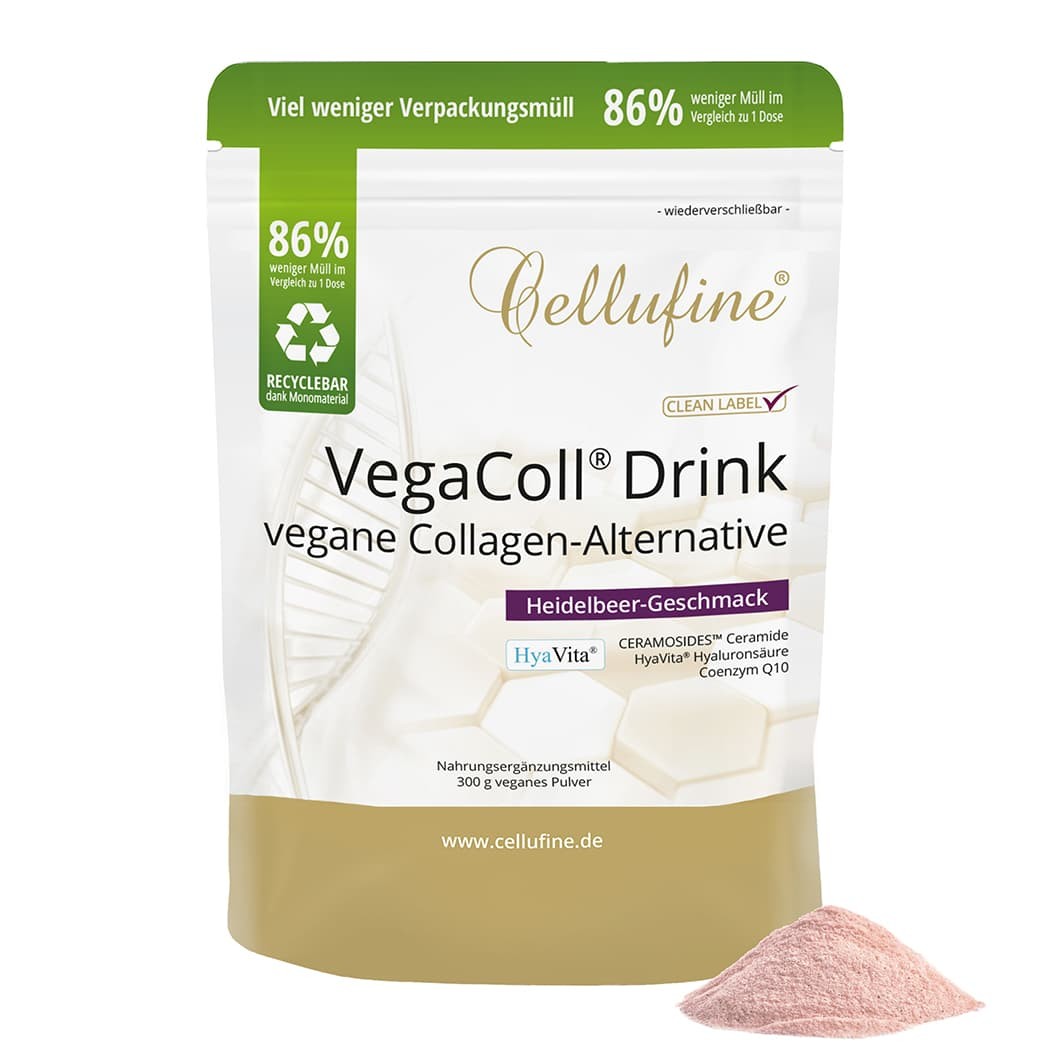 Cellufine® VegaColl® veganes Pulver Heidelbeere - 300g