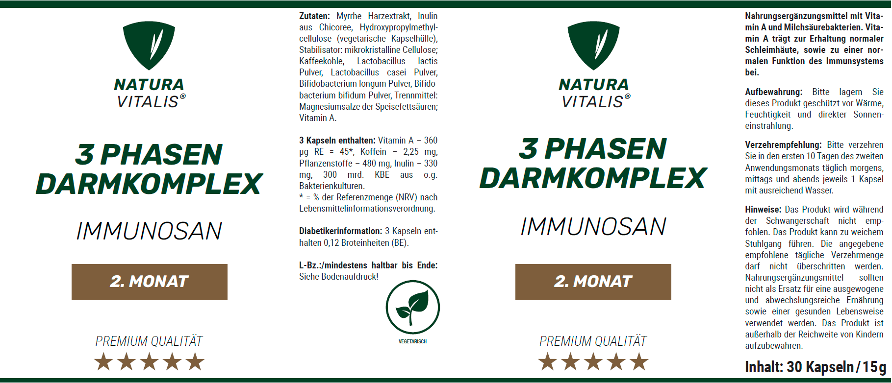 3-Phasen-Darmkomplex (3 x 30 Kapseln)