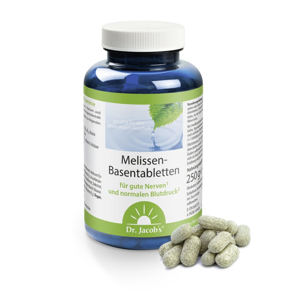 Dr. Jacobs Melissen-Basentabletten 250 Tabl.