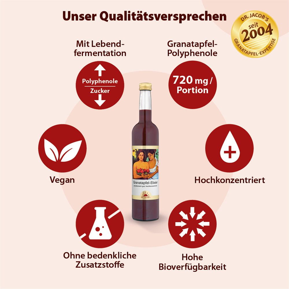 Dr. Jacobs Granatapfel-Elixier 500 ml