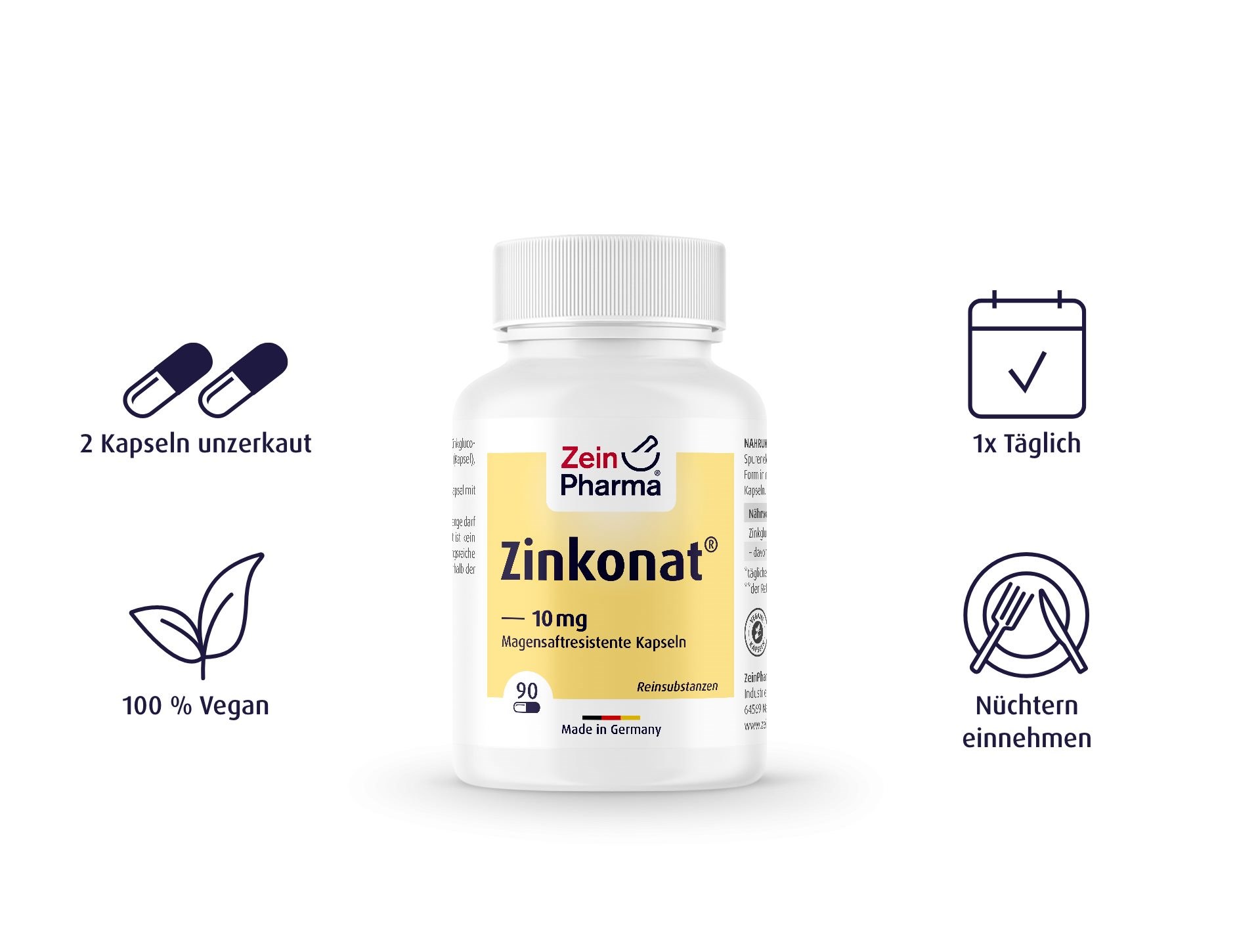 Zinkonat 10 mg Kapseln