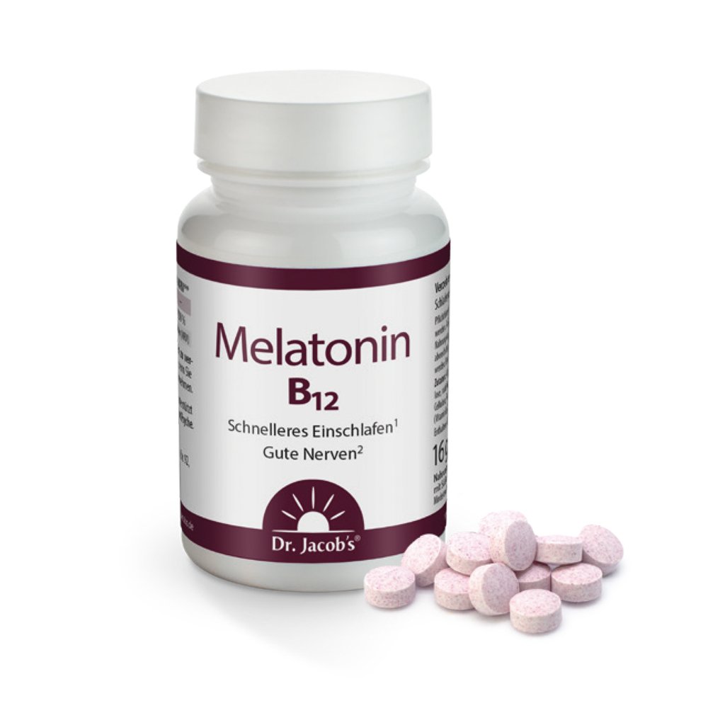 Dr. Jacobs Melatonin B12 - 60 Tabletten