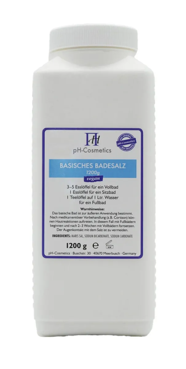 Basisches Badesalz - 1200g