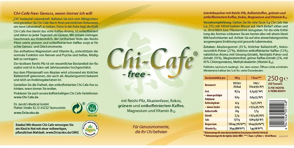 Chi-Cafe free 250g