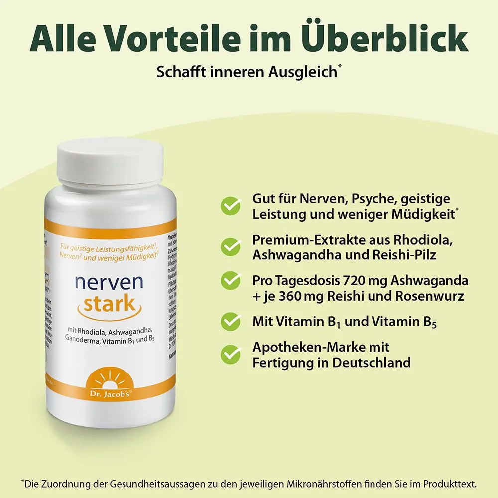 nervenstark - 100 Kapseln