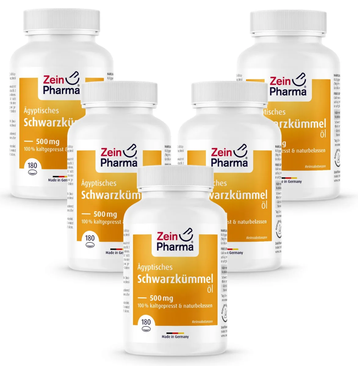 Original �gyptisches Schwarzk�mmel�l - 900 Kapseln