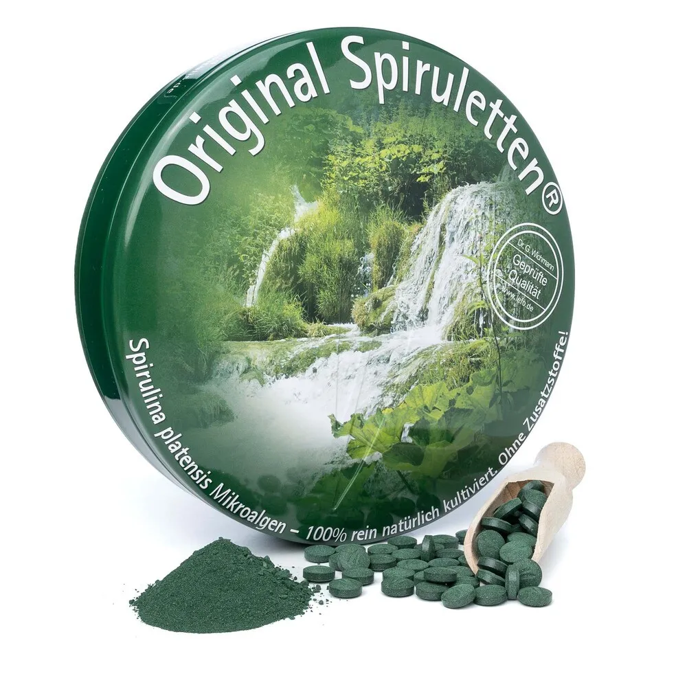 Original Spiruletten 1700 Presslinge + GRATIS Pillendose