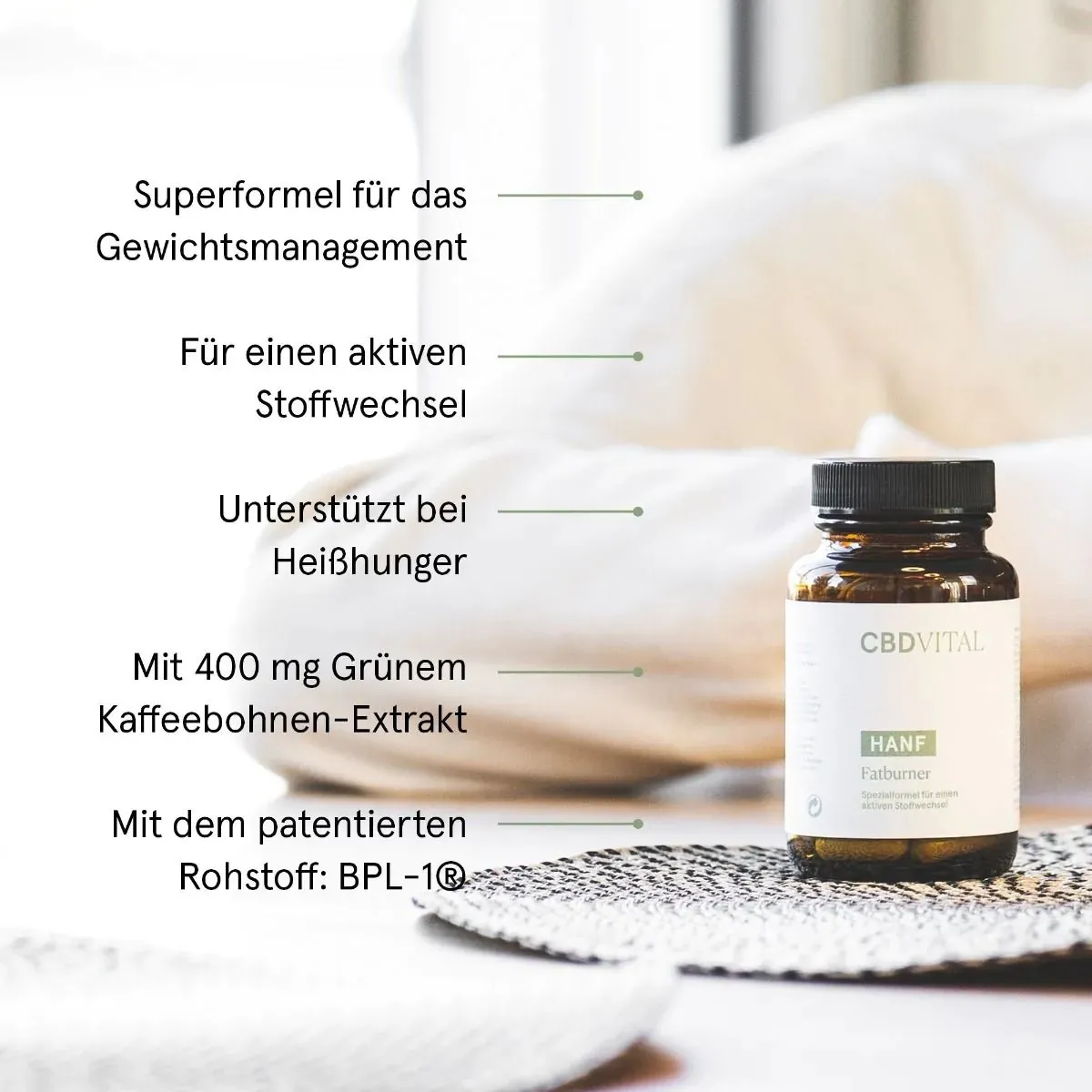 HANF Fatburner - 60 Kapseln