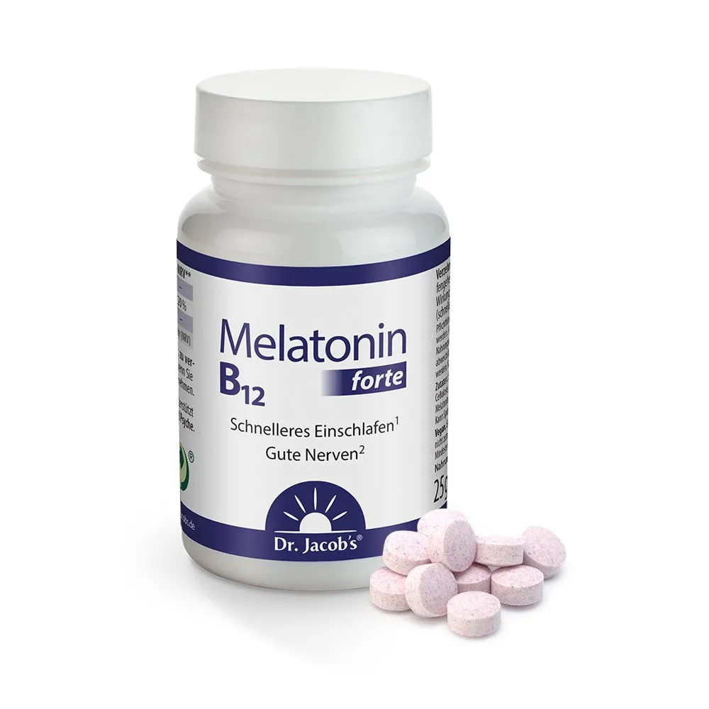 Dr. Jacob's Melatonin B12 forte - 90 Tabletten