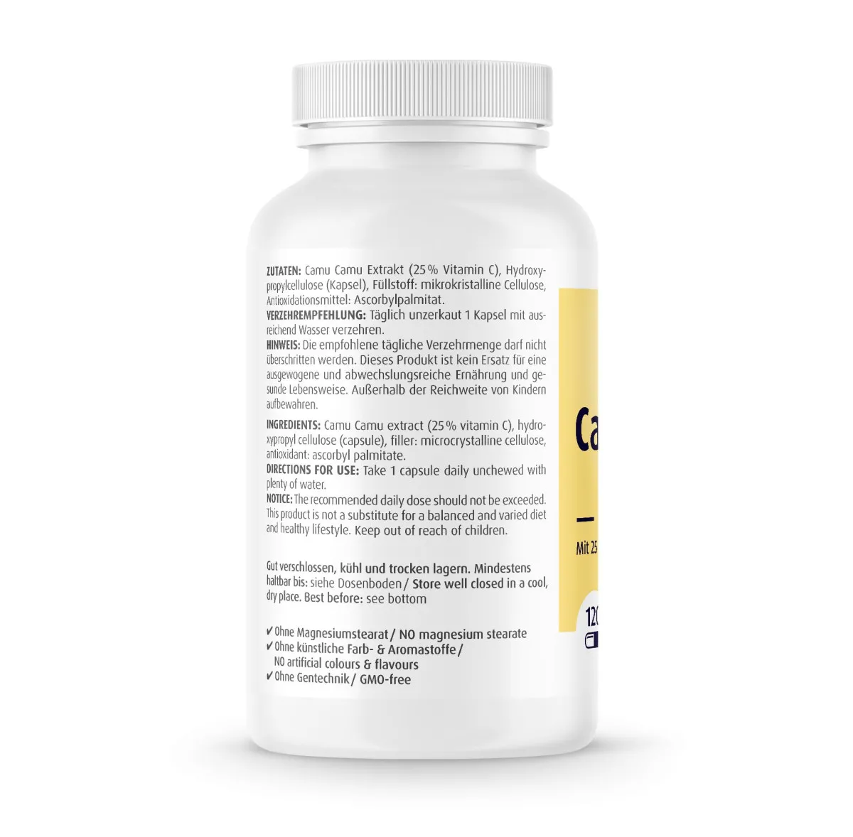 Camu Camu Extrakt von ZeinPharma - 120 Kapseln