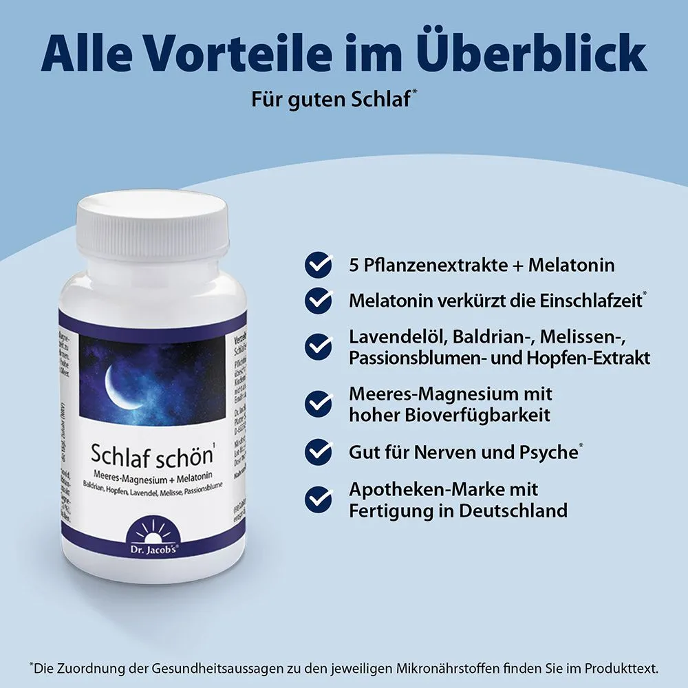 Dr. Jacob's Schlaf schn - 90 Tabletten