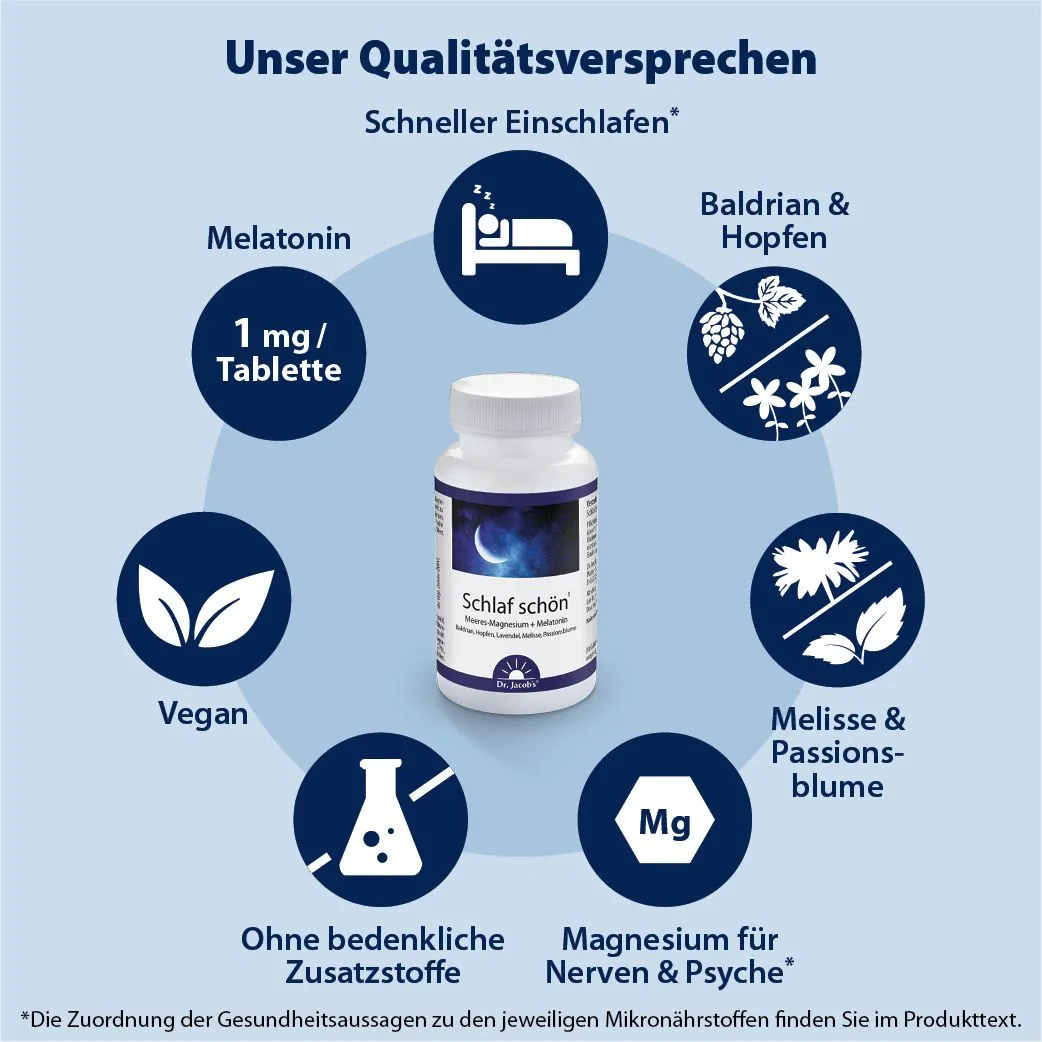 Dr. Jacob's Schlaf schn - 90 Tabletten