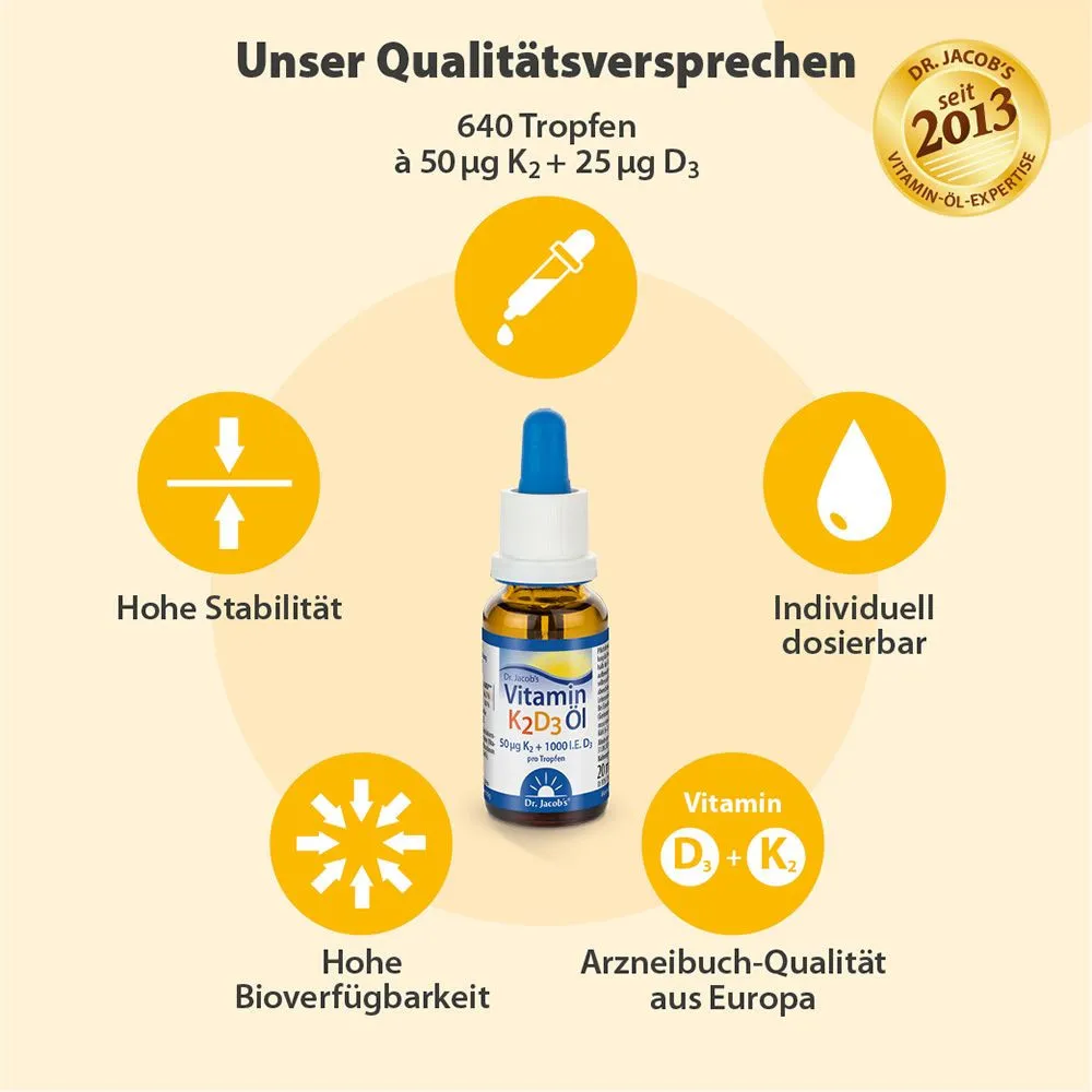 Dr. Jacob's Vitamin K2D3 l - 20 ml