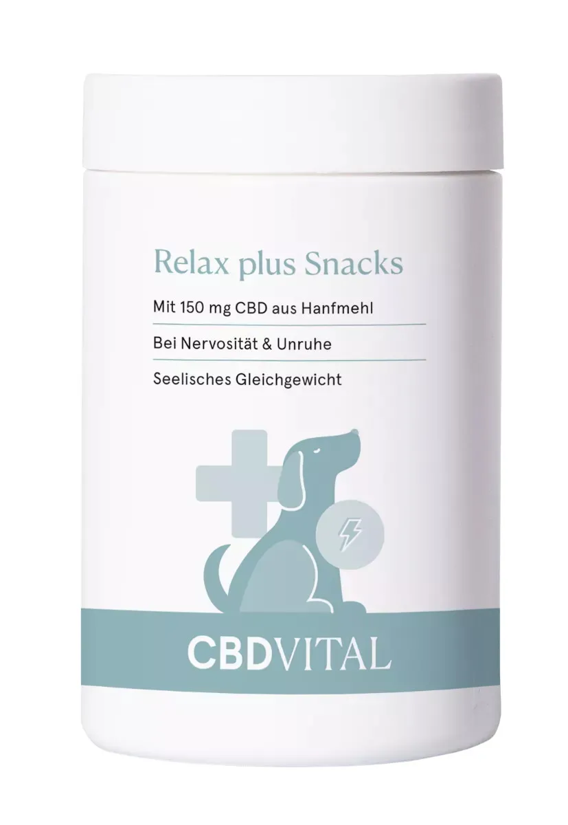 CBD Vital Relax plus Snacks - 60 Hundekekse