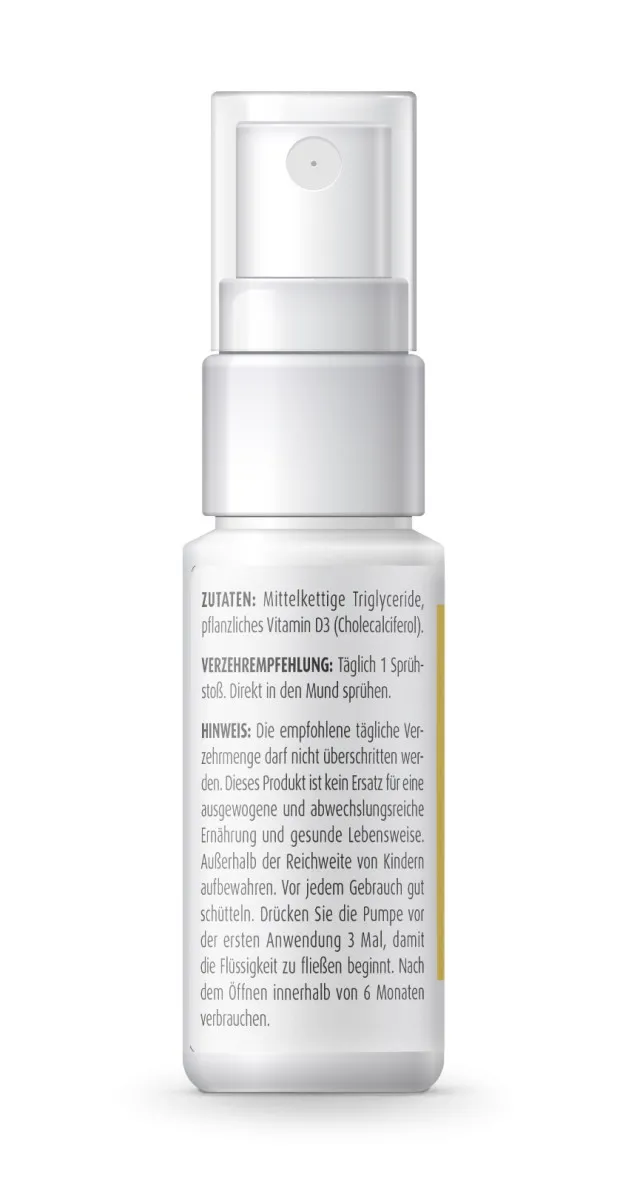 Veganes Vitamin D3 Spray - 1000 I.E.