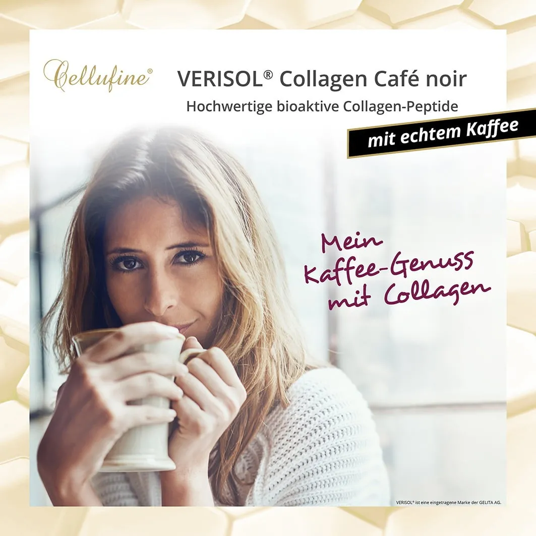 Cellufine Caf noir Collagen-Kaffee - VERISOL B (Rind) - 300 g Doypack