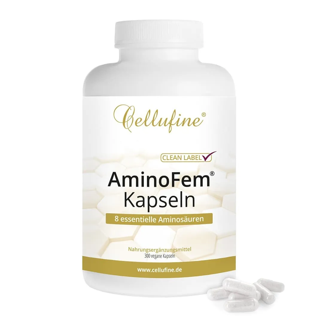 Cellufine AminoFem 500mg - 300 vegane Kapseln