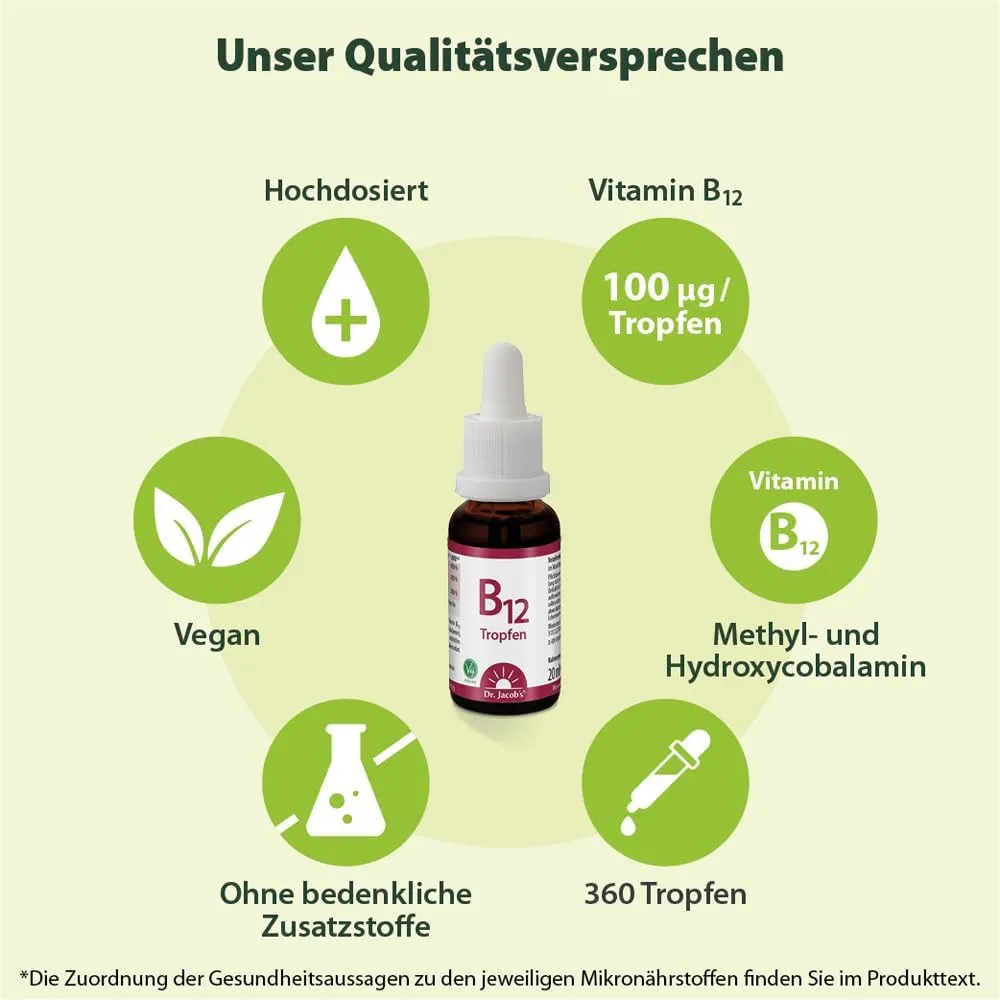 Dr. Jacob's B12 Tropfen 20ml