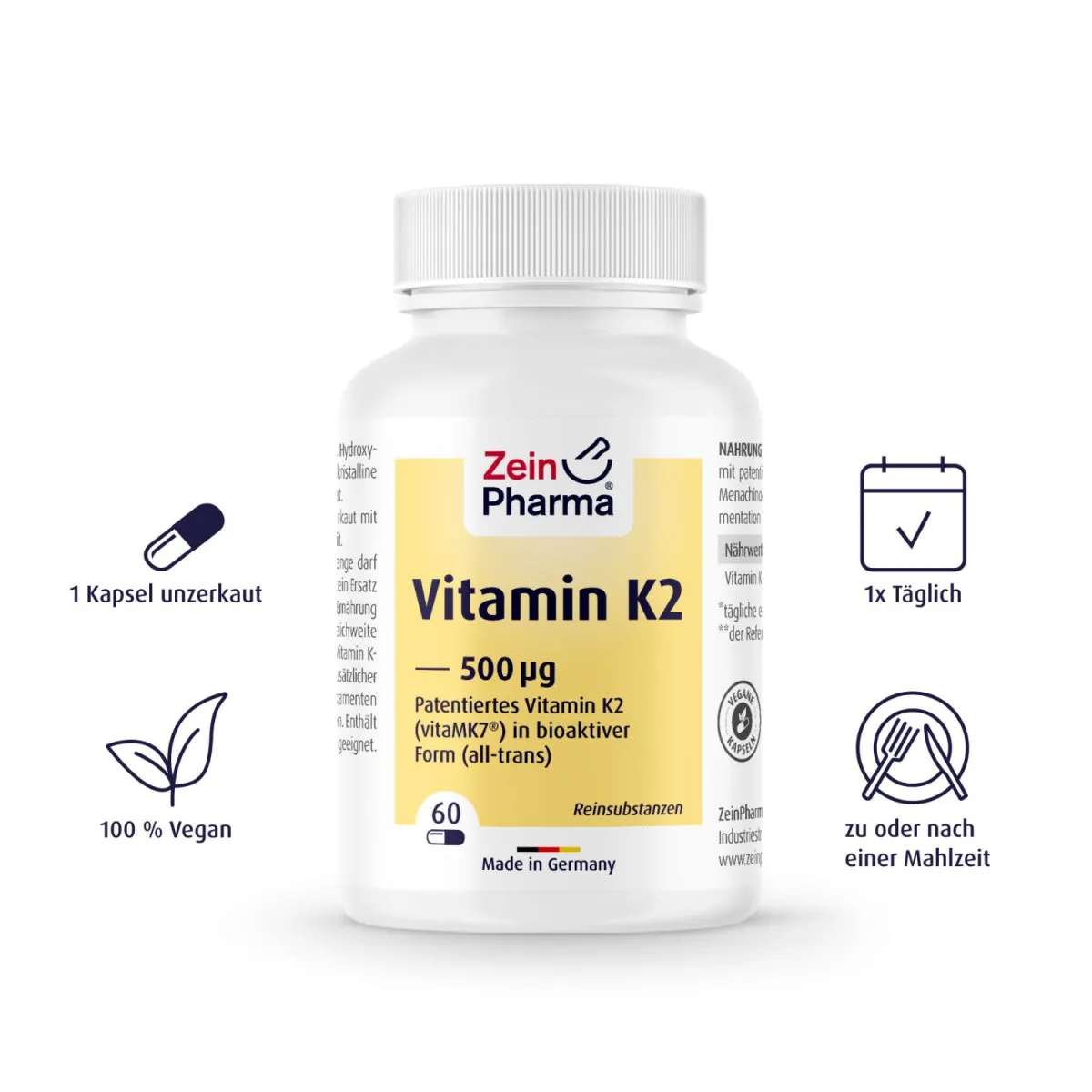 Vitamin K2 500�g - 60 Kapseln
