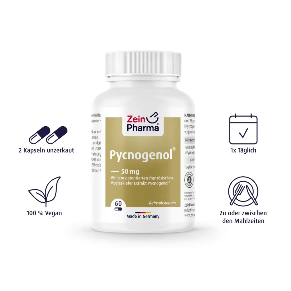 Pycnogenol 50mg - 60 Kapseln