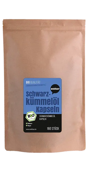 Bio Schwarzkmmell Kapseln 160 Stck