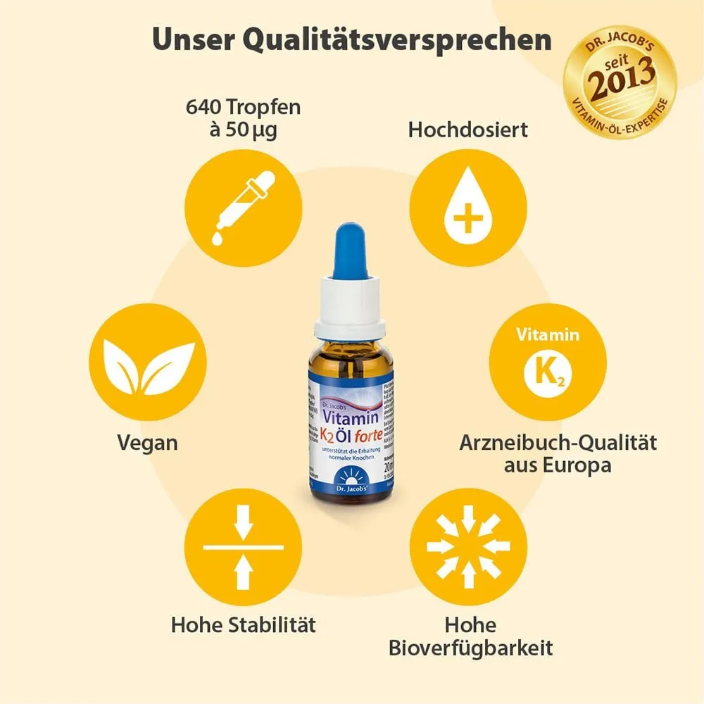 Dr. Jacob's Vitamin K2 l forte 20 ml