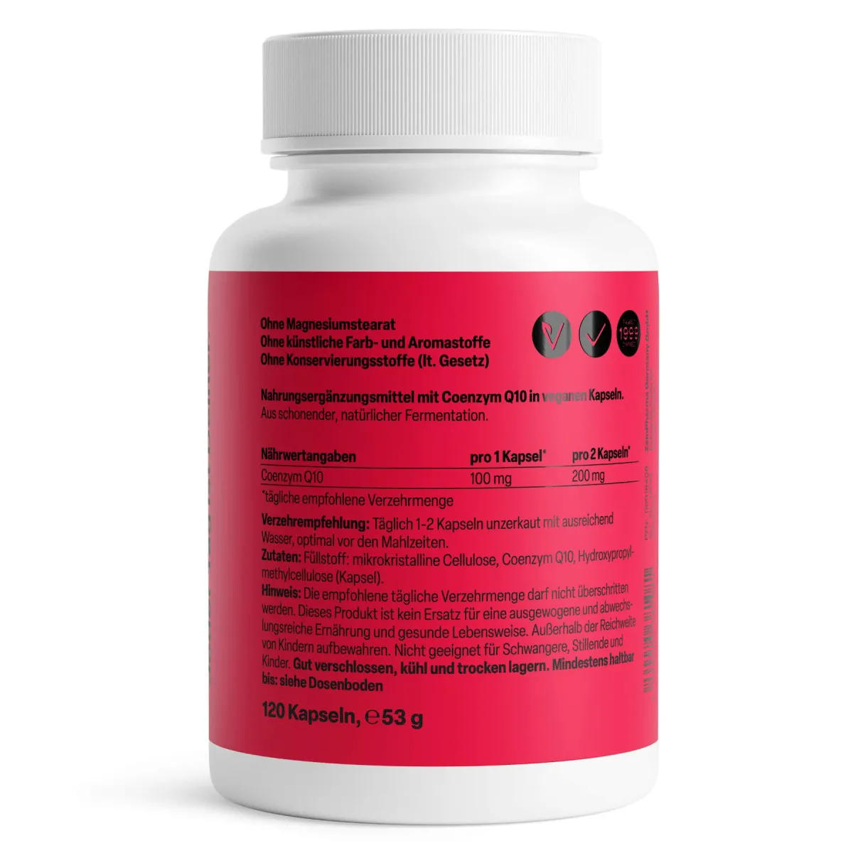Coenzym Q10 100mg - 120 Kapseln