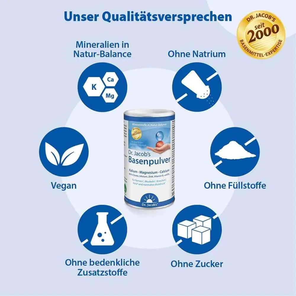 Dr. Jacob's Basenpulver 300g