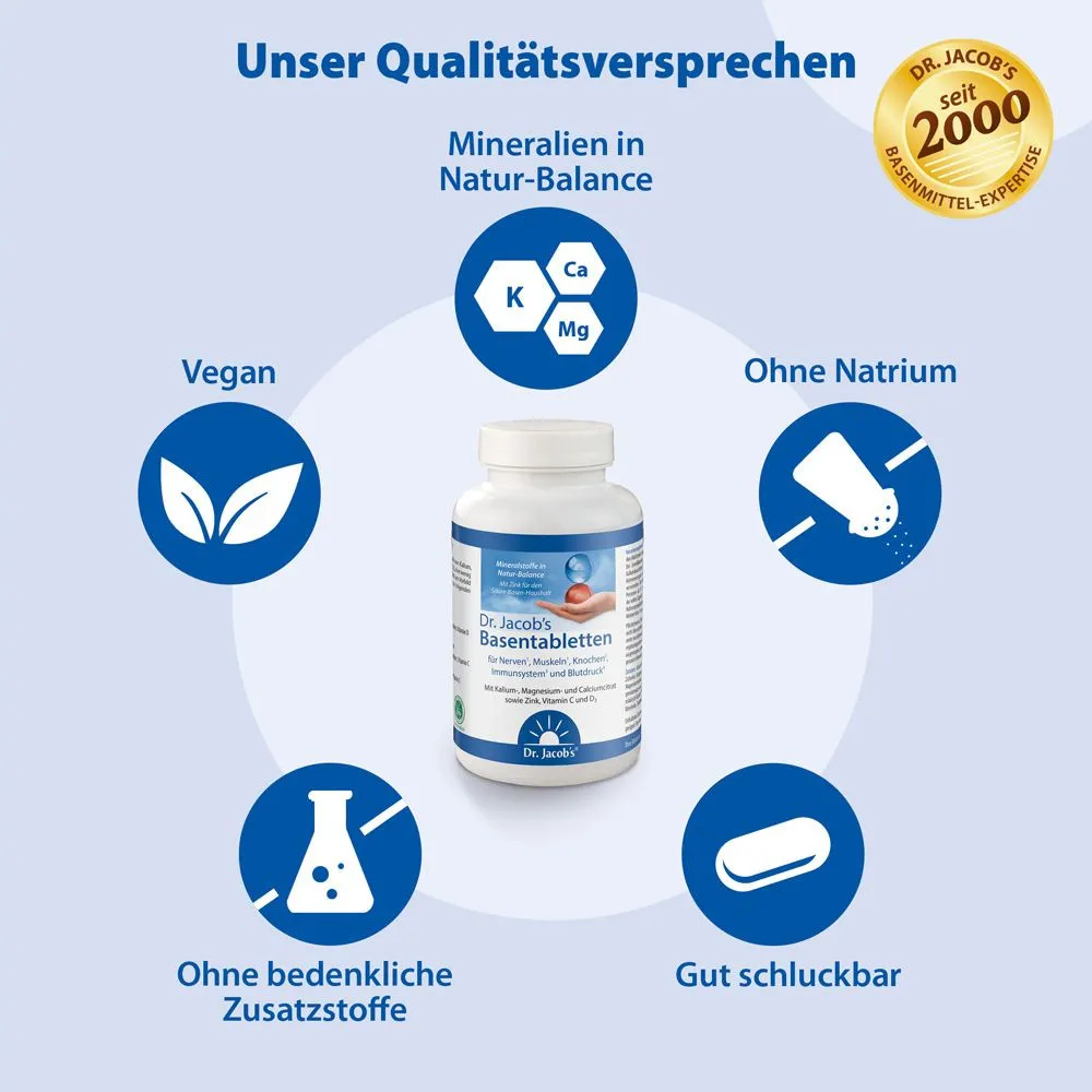 Dr. Jacob's Basentabletten 250 Tabl.