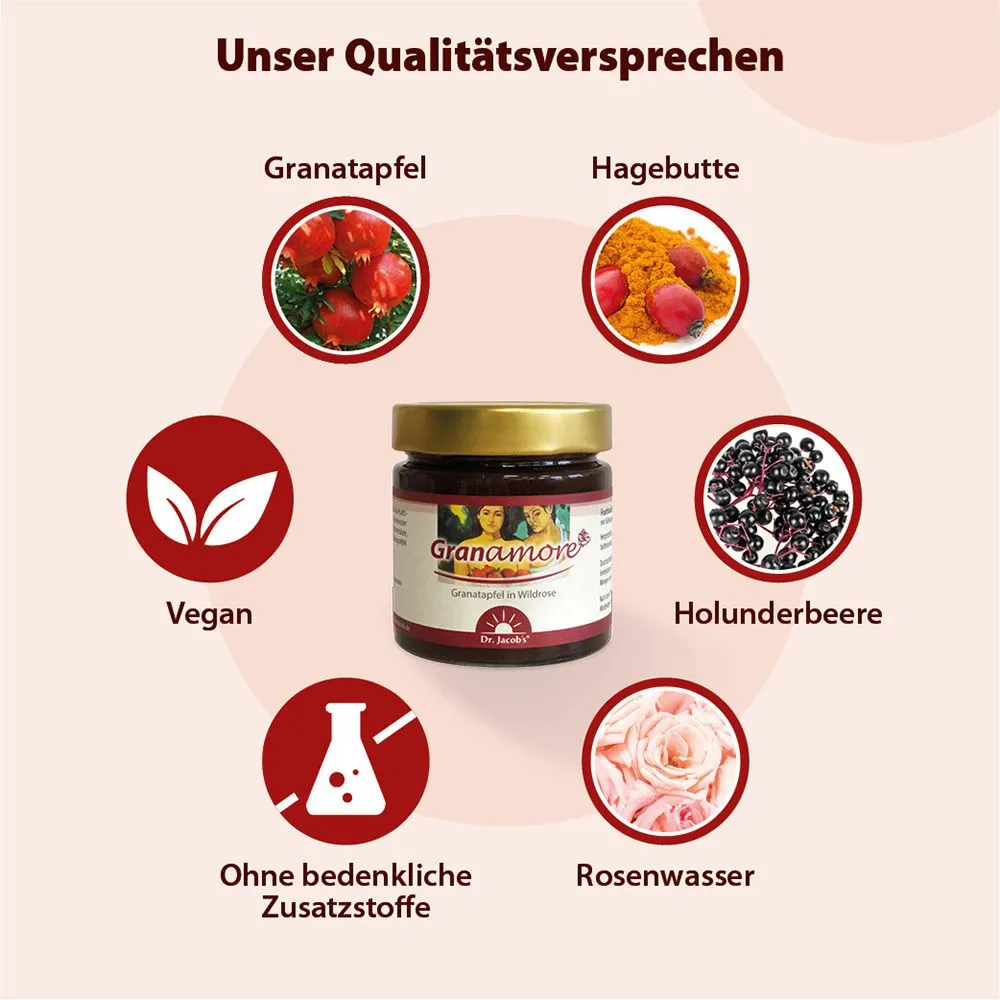 Dr. Jacob's Granamore Fruchtaufstrich 220g