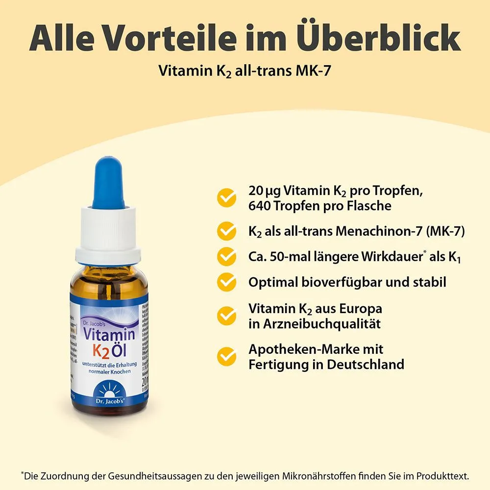 Dr. Jacob's Vitamin K2 l - 20ml