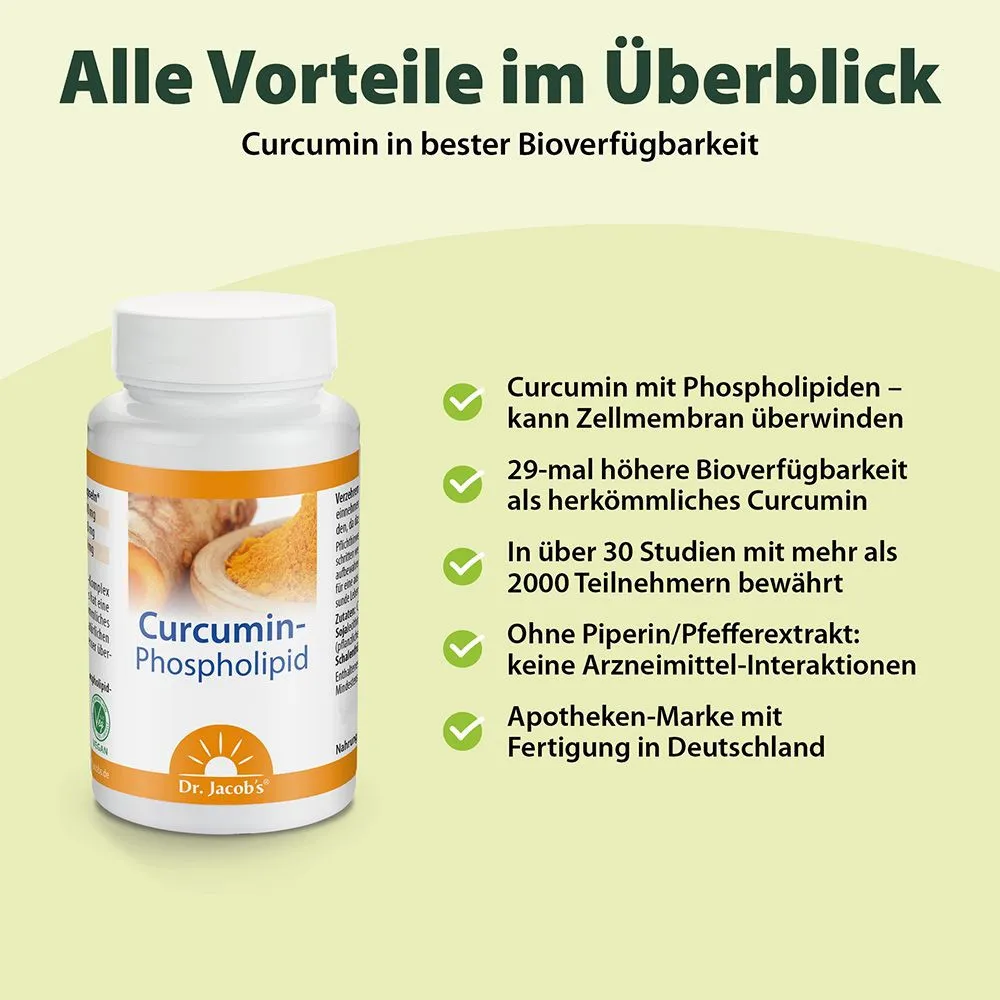 Curcumin-Phospholipid - 60 Kapseln
