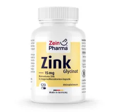 Zink-Glycinat 15mg - 120 Kapseln